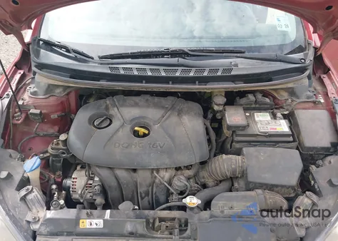 2014 Hyundai Elantra Se z USA, uszkodzony, nr VIN 5NPDH4AE1EH466218